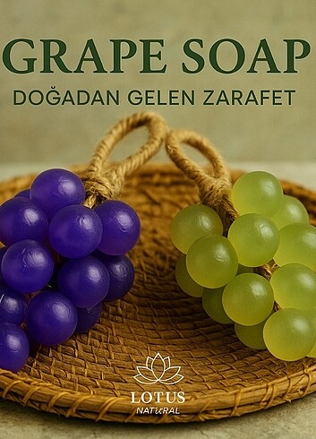 Grape soap- üzüm sabunu