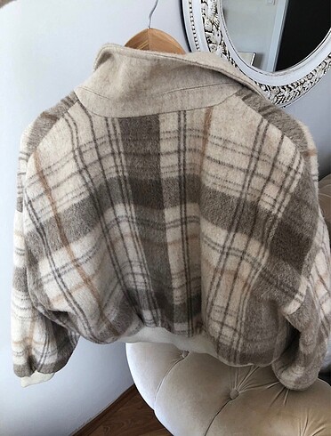 m Beden Pull&bear kaşe bomber ceket