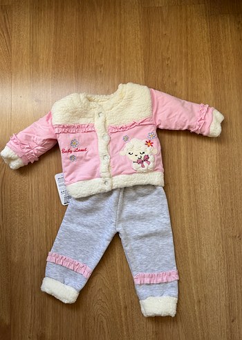 Kız Çocuk Gri Bol Kesim Eşofman Altı - Görsel 7