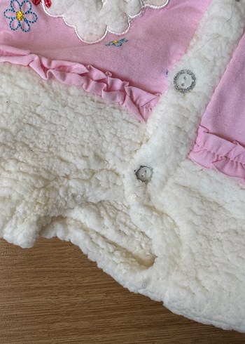 Kız Çocuk Gri Bol Kesim Eşofman Altı - Görsel 3