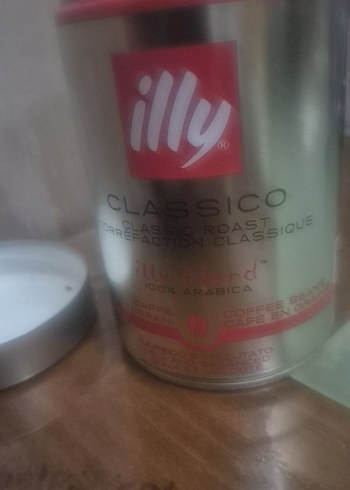 Diğer Illy Classico Kahve Teneke Kutusu