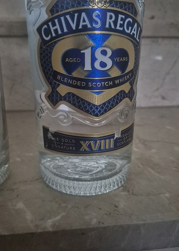 Chicco Chivas Regal 18 Yılllık boş şişeler