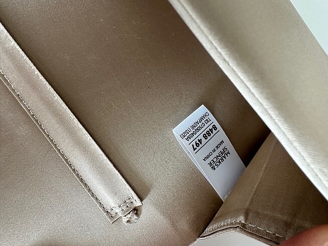 Beden ten rengi Renk Marks&Spencer Gece Çantası