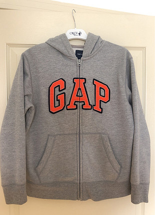 Orjinal Gap Kids Marka , Fermuarlı , Kapüşonlu Sweat