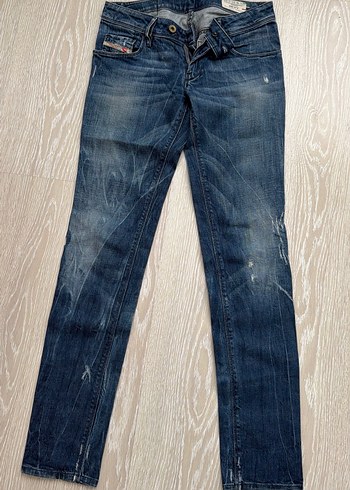 Diesel Slim Fit Koyu Mavi Denim Jean