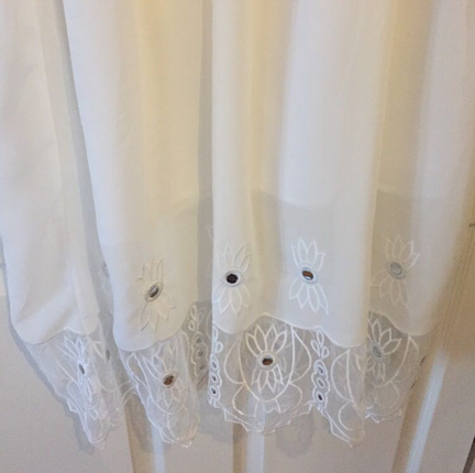 40 Beden beyaz Renk Twist yazlık elbise