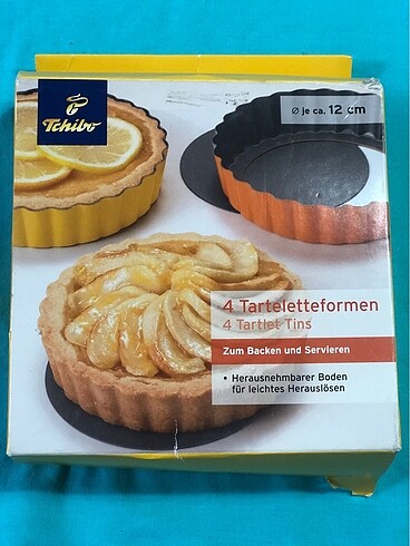 Tchibo mini 4 lü tart kalıbı