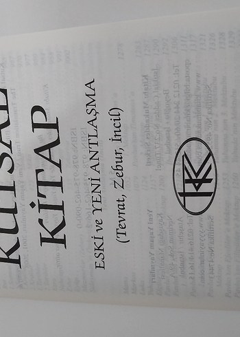 Kutsal Kitap - Kitab-ı Mukaddes - Görsel 8
