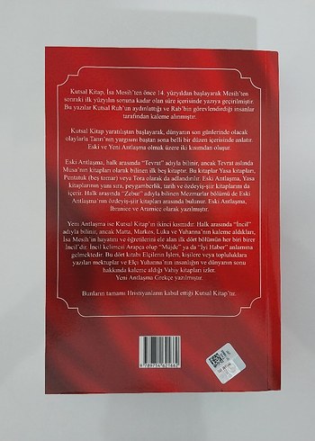 Kutsal Kitap - Kitab-ı Mukaddes - Görsel 2