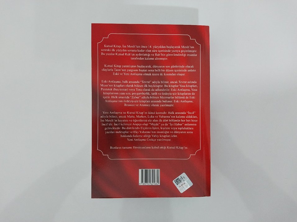 Kutsal Kitap - Kitab-ı Mukaddes - Görsel 2