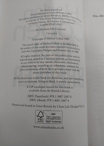 Harlan Coben - Deal Breaker - Görsel 6