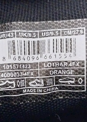 Lumberjack Lothar 4fx outdoor ayakkabı. - Görsel 8