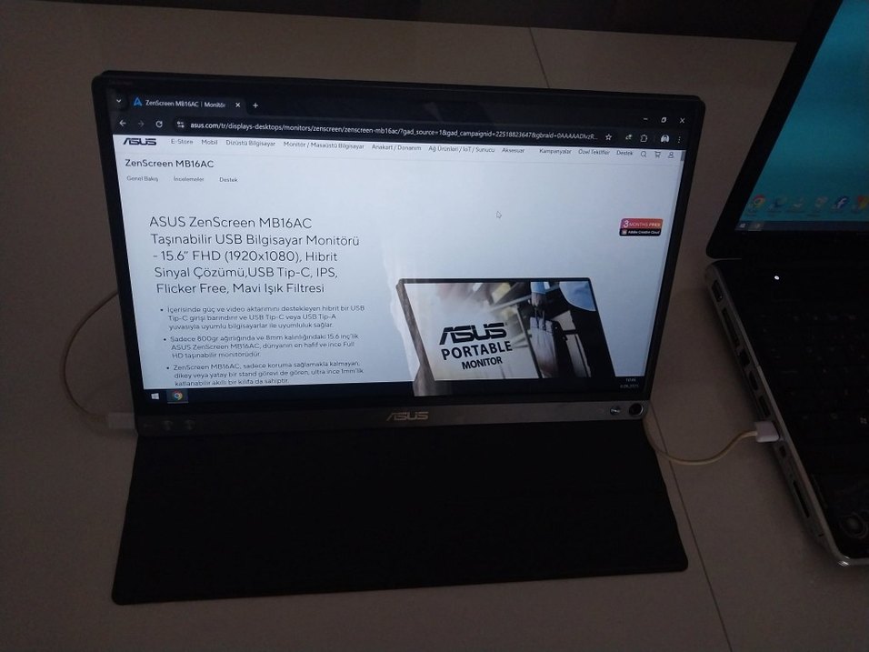 Asus zenscreen taşınabilir monitör - Görsel 5