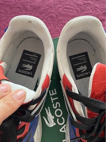 42.5 Beden beyaz Renk Lacoste erkek sneaker