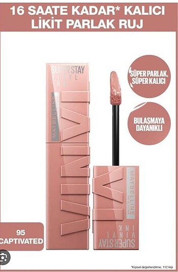 Maybelline Maybelline Vınyl ınk ruj