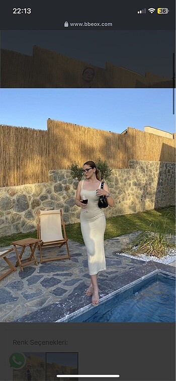 Diğer Kadın uzun elbise
