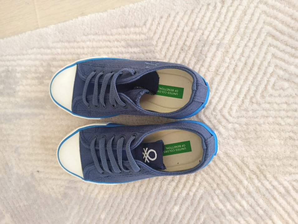 Mavi Erkek Çocuk Sneakers - Görsel 3