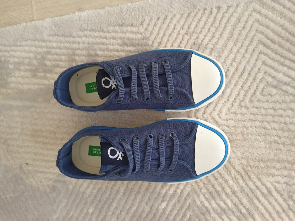 Mavi Erkek Çocuk Sneakers - Görsel 5