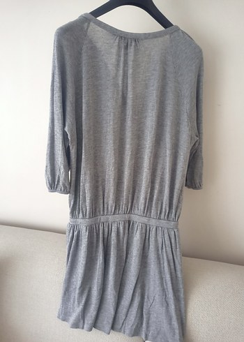 mango v yaka triko elbise - Görsel 3