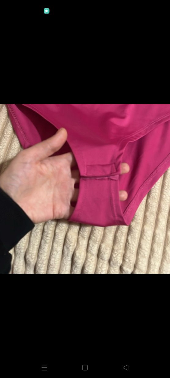 Drapeli Pembe Asimetrik Kesim Hamile Bluzu - Görsel 3