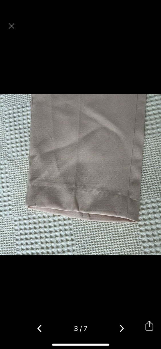 Bej Kadın Kumaş Pantolon - Görsel 2