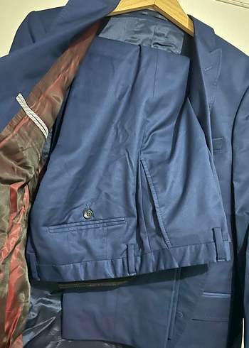 Lacivert Erkek Ofis Takım Elbise Ceketi - Görsel 4