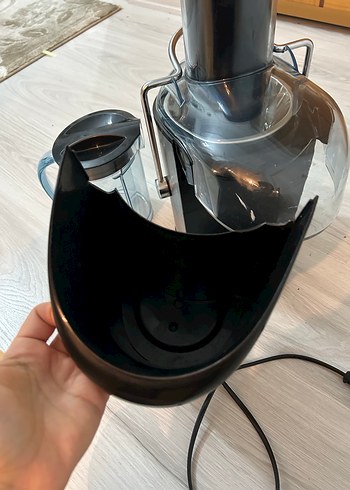 Gri Renkli Paslanmaz Çelik Katı Meyve Sıkacağı - Görsel 7