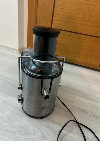 Gri Renkli Paslanmaz Çelik Katı Meyve Sıkacağı - Görsel 2