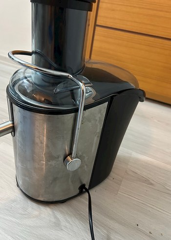 Gri Renkli Paslanmaz Çelik Katı Meyve Sıkacağı - Görsel 4