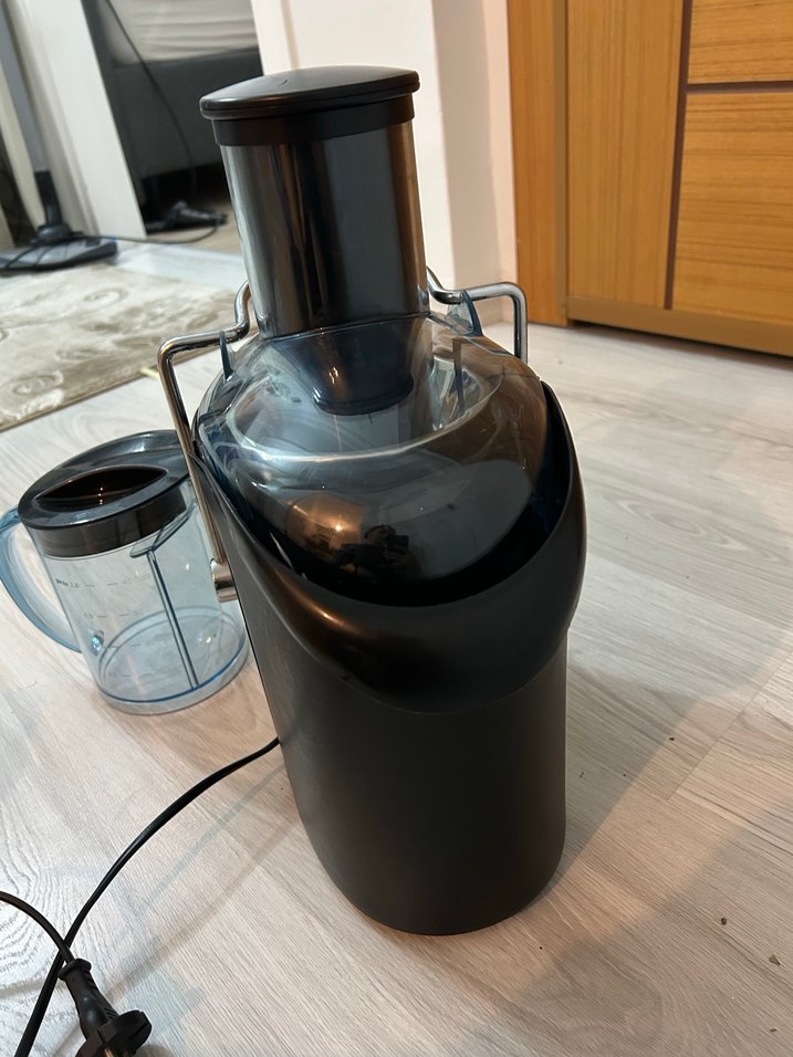 Gri Renkli Paslanmaz Çelik Katı Meyve Sıkacağı - Görsel 5