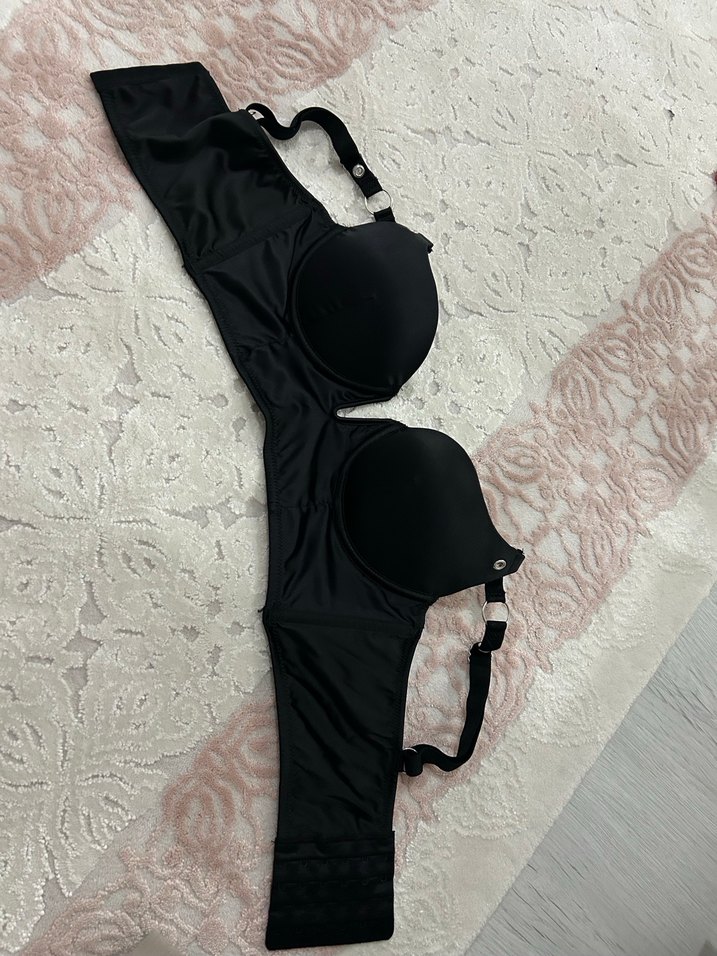 Penti Mini Siyah Goth Sütyen - Görsel 4