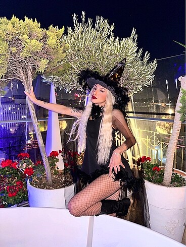 Halloween Cadı Kostümü