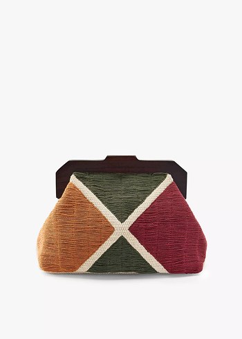  Beden çeşitli Renk Zara Clutch Çanta