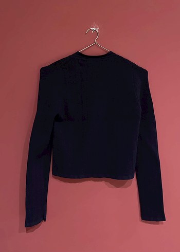 Zara Zara Lacivert Hırka