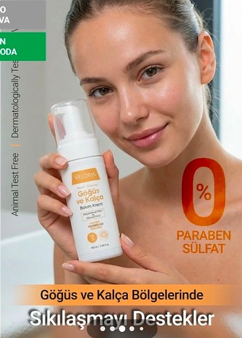 Veloria Göğüs ve Kalça Bakım Kremi 100 ml - Görsel 2