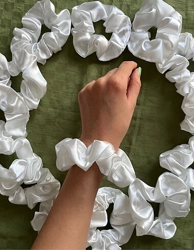 Beden 14lü Beyaz Bride Saten Toka