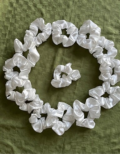 Accessorize 14lü Beyaz Bride Saten Toka