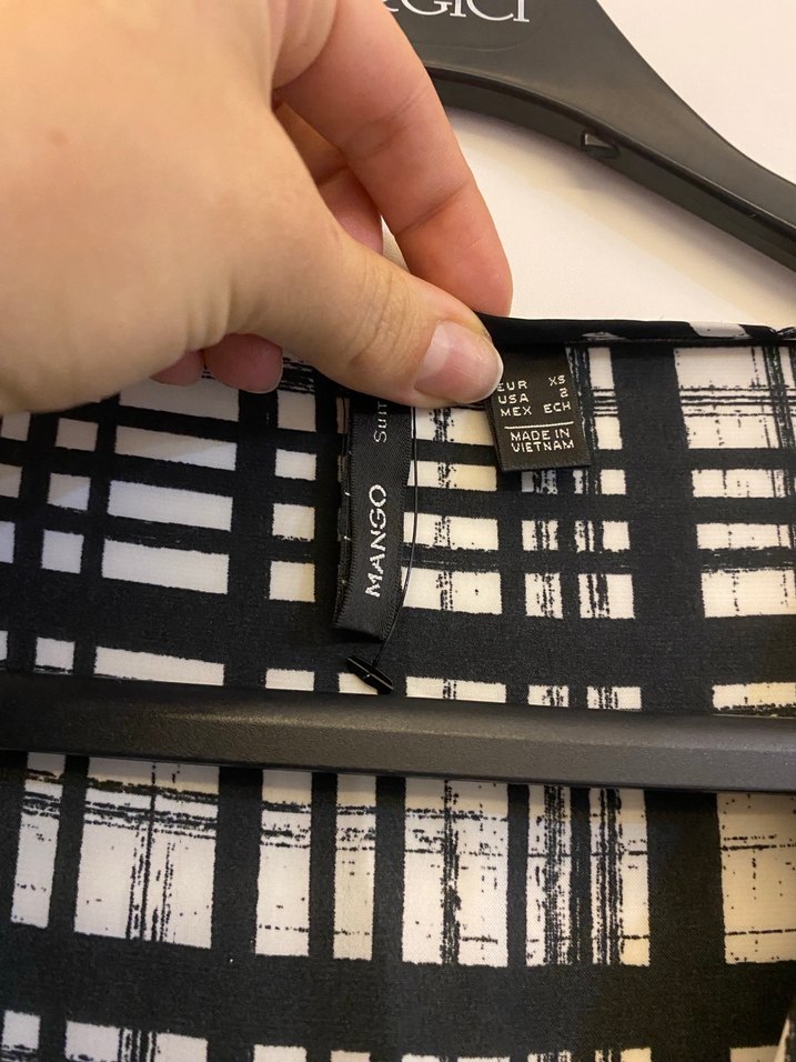 Desenli Kadın Ofis Elbisesi - Görsel 3