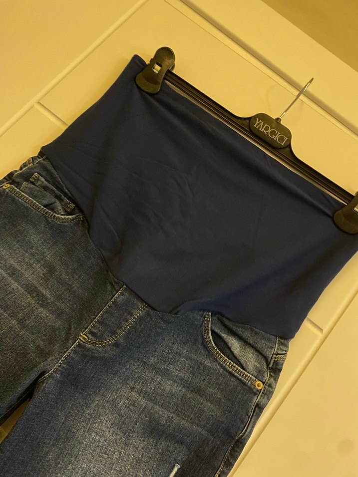 Lacivert Hamile Denim Pantolon - Görsel 2
