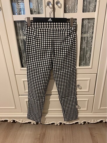 Zara Zar Kareli Pantolon
