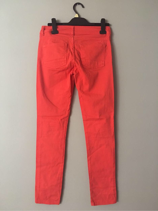 Turuncu hoş pantalon