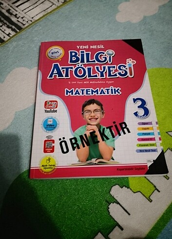 3. Sınıf Bilgi Atölyesi matematik test kitabı