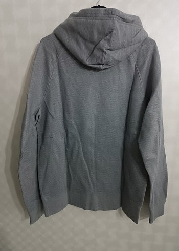 Gri GANT Kapüşonlu Erkek Sweatshirt - Görsel 5