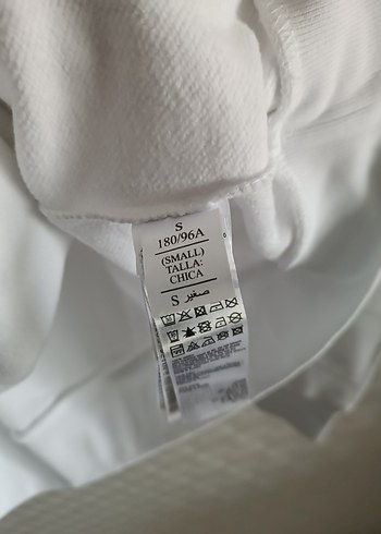 Beyaz Kapüşonlu Oversize Sweatshirt - Görsel 4