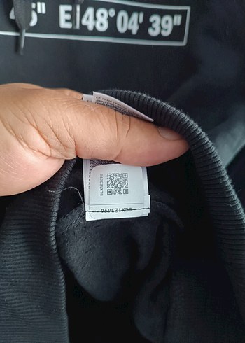 Siyah Kapüşonlu Erkek Sweatshirt - Görsel 4