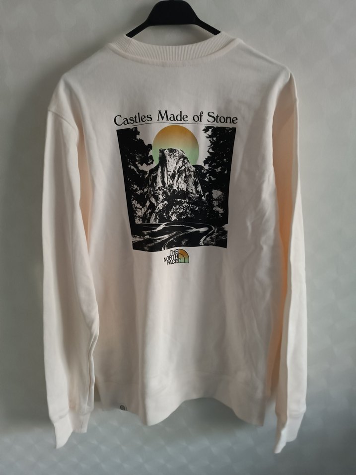 The North Face Beyaz Erkek Sweatshirt - Görsel 5