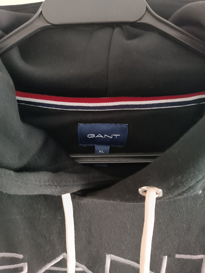 GANT Siyah Kapüşonlu Erkek Sweatshirt - Görsel 3