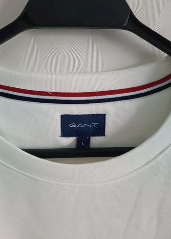 GANT Beyaz Baskılı Erkek Sweatshirt - Görsel 2