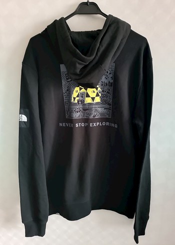 The North Face Siyah Kapüşonlu Sweatshirt - Görsel 6