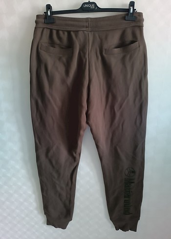 Erkek Kahverengi Rahat Kesim Eşofman Altı - Görsel 6